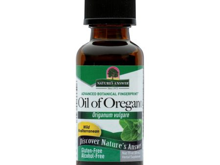 Nature s Answer - Oil Of Oregano Leaf - 1 Fl Oz Fashion