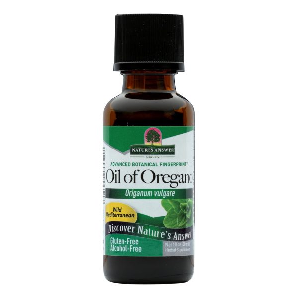 Nature s Answer - Oil Of Oregano Leaf - 1 Fl Oz Fashion