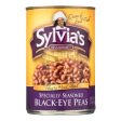 Sylvia s Black Eye Peas - Seasoned - Case Of 12 - 15 Oz. For Sale