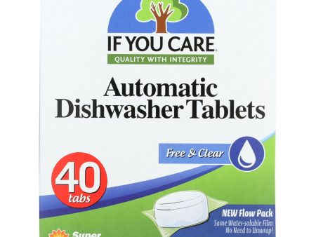 If You Care Automatic Dishwasher Tabs - 40 Count - Case Of 8 Online Sale