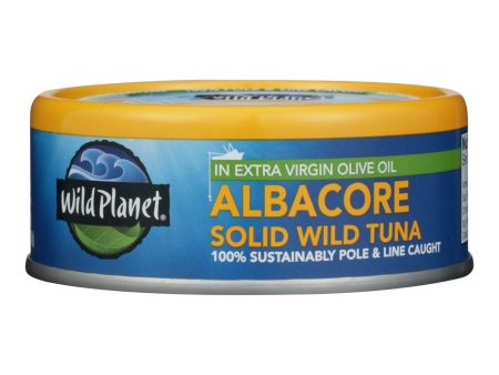 Wild Planet Wild Albacore Tuna In Extra Virgin Olive Oil - Case Of 12 - 5 Oz. Sale