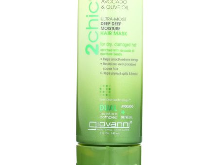 Giovanni Hair Care Products Hair Mask - 2chic Avocado And Olive Oil - 5 Oz Cheap