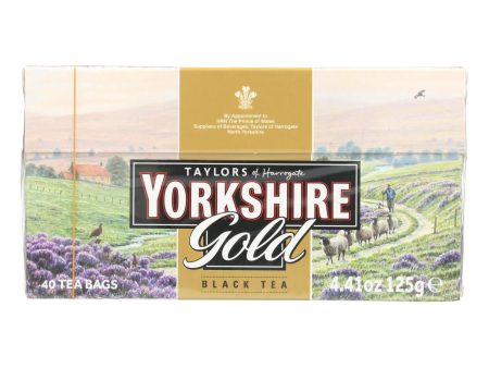 Taylors Of Harrogate Yorkshire Tea - Gold - Case Of 5 - 40 Bags Discount