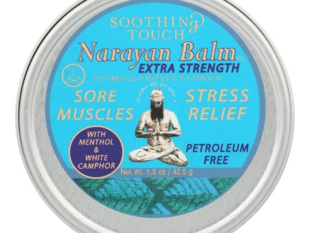 Soothing Touch Narayan Balm - Extra Strength - Case Of 6 - 1.5 Oz Fashion