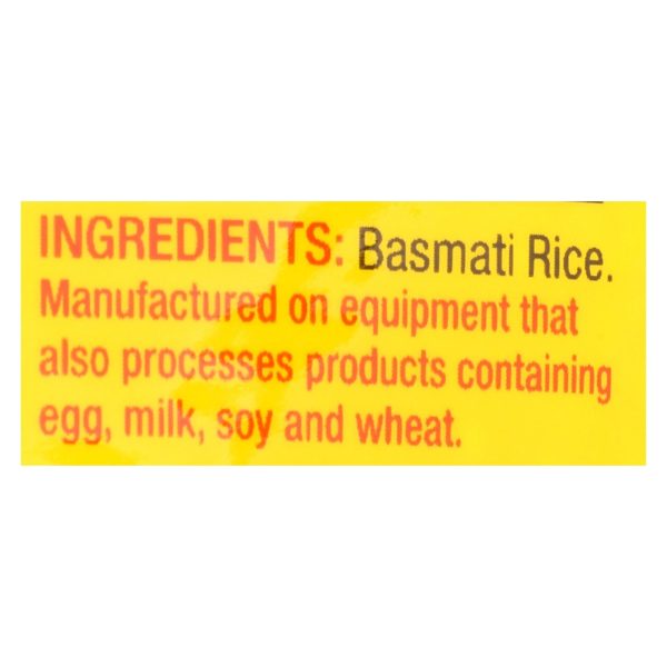 Vigo Rice - Basmati - Case Of 6 - 12 Oz Cheap