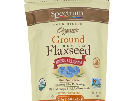 Spectrum Essentials Organic Ground Flaxseed - 14 Oz Online Hot Sale