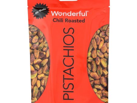 Wonderful Pistachios - Pistachios Chili No Shell - Case Of 10 - 5.5 Oz Online Sale