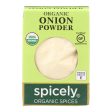 Spicely Organics - Organic Onion Powder - Case Of 6 - 0.4 Oz. Hot on Sale