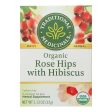 Traditional Medicinals Organic Herbal Tea - Rose Hips With Hibiscus - Case Of 6 - 16 Count Sale