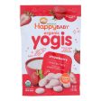 Happy Baby Happy Yogis Organic Superfoods Yogurt And Fruit Snacks Strawberry - 1 Oz - Case Of 8 For Discount