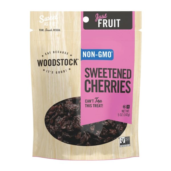 Woodstock Sweetened Cherries - Case Of 8 - 5 Oz For Cheap