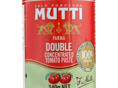 Solo Pomodoro Mutti Parma, Double Concentrated Tomato Paste - Case Of 12 - 4.9 Oz Sale