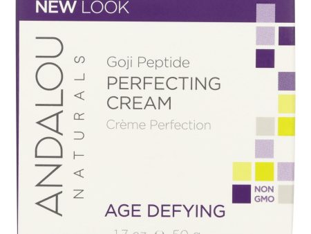 Andalou Naturals Super Goji Peptide Perfecting Cream - 1.7 Fl Oz Online