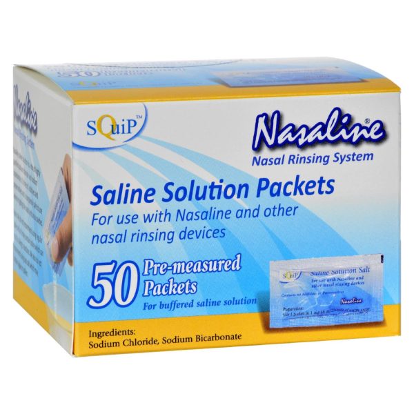 Squip Products Nasaline Salt Pre-measured Packets - 50 Packets For Cheap