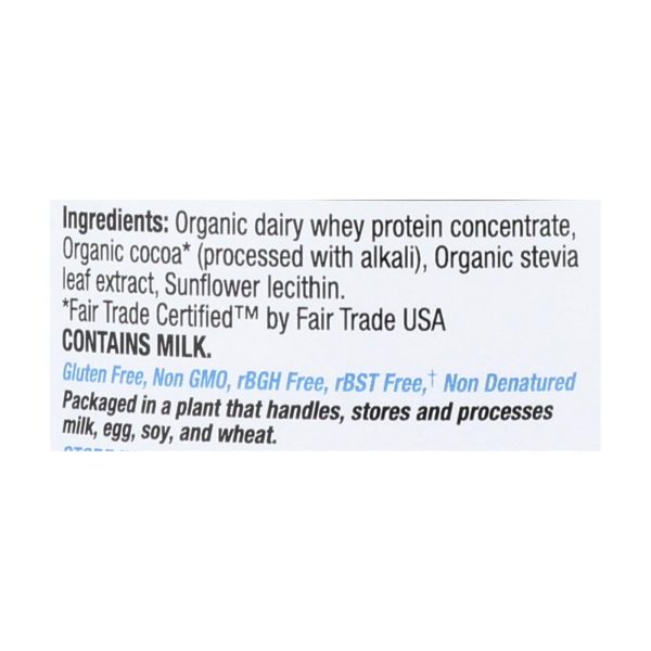 Teras Whey Protein Powder - Whey - Organic - Fair Trade Certified Dark Chocolate Cocoa - 12 Oz Cheap