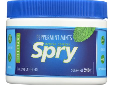 Spry Xylitol Gems - Peppermint - 240 Count Sale