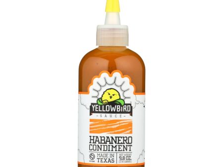 Yellowbird Sauce - Habanero - Case Of 6 - 9.8 Oz Discount