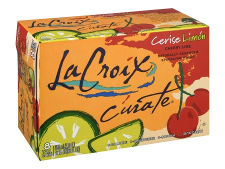 Lacroix Sparkling Water - Lime - Case Of 3 - 12 Fl Oz. Discount