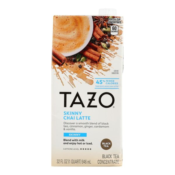 Tazo Tea - Tea Conc Skny Chai Latte - Case Of 6 - 32 Fz Online Sale