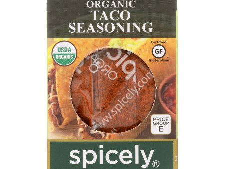 Spicely Organics - Organic Taco Seasoning - Case Of 6 - 0.45 Oz. Hot on Sale