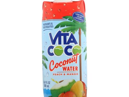 Vita Coco Coconut Water - Peach And Mango - Case Of 12 - 500 Ml Online