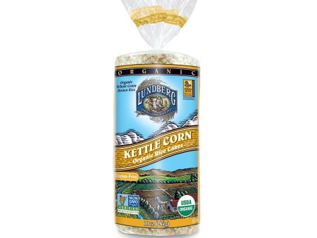 Lundberg Family Farms - Rice Cake Brn Kettle - Case Of 6-10 Oz Online now