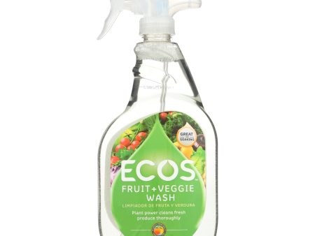 Earth Friendly Fruit And Vegetable Wash - Case Of 6 - 22 Fl Oz. Online Hot Sale