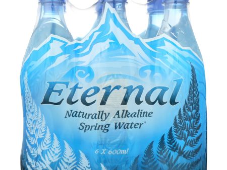 Eternal Naturally Artesian Water - Case Of 4 - 600 Ml Hot on Sale