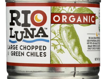 Rio Luna Large Chopped Green Chiles - Case Of 12 - 7 Oz Online