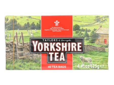 Taylors Of Harrogate Yorkshire Tea - Case Of 5 - 40 Bags on Sale