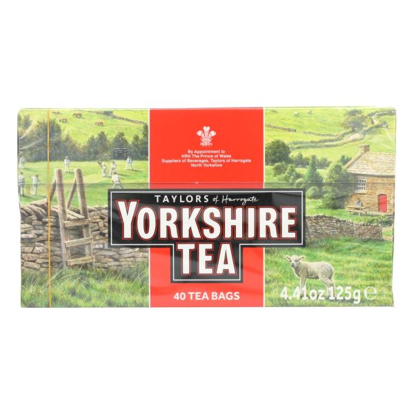 Taylors Of Harrogate Yorkshire Tea - Case Of 5 - 40 Bags on Sale