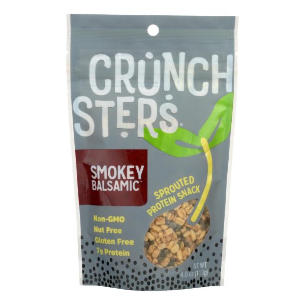 Crunchsters - Sprouted Protein Snack - Smokey Balsamic - Case Of 6 - 4 Oz. Cheap