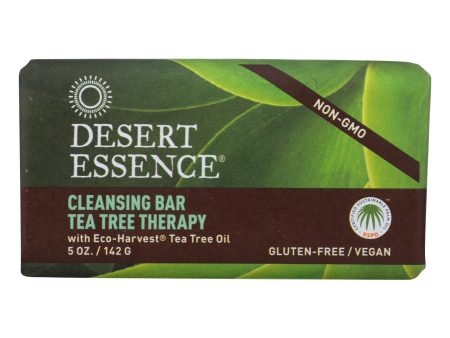 Desert Essence - Bar Soap - Tea Tree Therapy - 5 Oz Discount