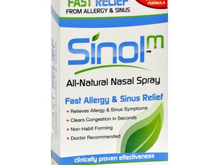 Sinol Sinol-m Homeopathic Allergy And Sinus Relief - 15 Ml Online now