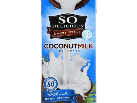 So Delicious Coconut Milk Beverage - Vanilla - Case Of 12 - 32 Fl Oz. Online now