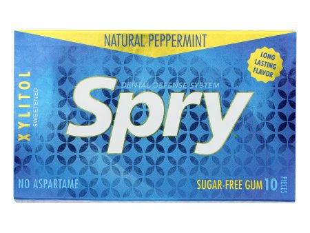 Spry Xylitol Gems - Peppermint - Case Of 20 - 10 Count Discount