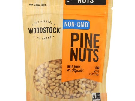 Woodstock Non-gmo Pine Nuts - Case Of 8 - 5.5 Oz Online