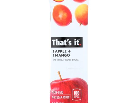 That s It Fruit Bar - Apple And Mango - Case Of 12 - 1.2 Oz Cheap