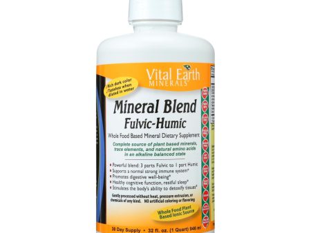 Vital Earth Minerals Fulvic-humic Mineral Blend - 32 Fl Oz Fashion