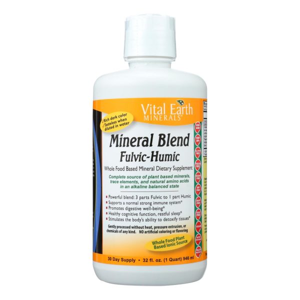 Vital Earth Minerals Fulvic-humic Mineral Blend - 32 Fl Oz Fashion