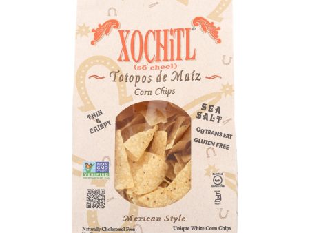 Xochitl Corn Chips - White Corn - Case Of 10 - 12 Oz. For Discount