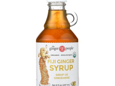 The Ginger People Organic Ginger Syrup  - Case Of 12 - 8 Fz Fashion