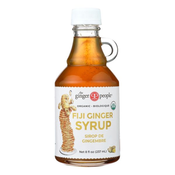 The Ginger People Organic Ginger Syrup  - Case Of 12 - 8 Fz Fashion