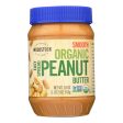 Woodstock Organic Easy Spread Peanut Butter - Smooth - Case Of 12 - 18 Oz. Supply