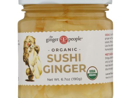 The Ginger People Organic Pickled - Case Of 12 - 6.7 Oz. on Sale