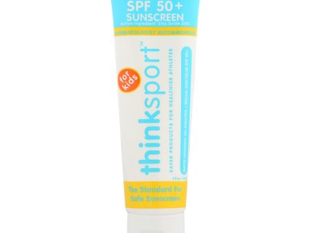 Thinksport Sunscreen - Safe - Kids - Spf 50 Plus - 3 Oz Online now