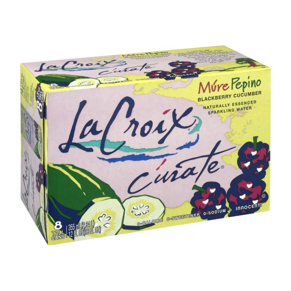 Lacroix Sparkling Water - Mure Pepino - Case Of 3 - 8 12 Fl Oz Cheap