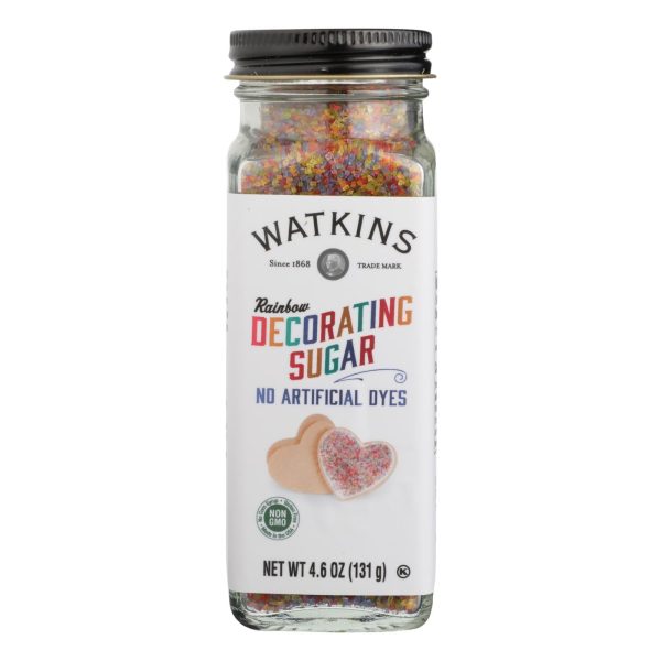 Watkins - Decorating Sugar Rainbow - Case Of 3-4.6 Oz Online Sale