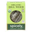 Spicely Organics - Organic Dill Weed - Case Of 6 - 0.1 Oz. For Cheap