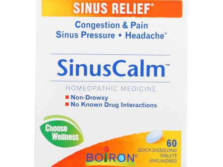 Boiron - Sinus Calm Sinus Relief - 1 Each - 60 Tab Cheap